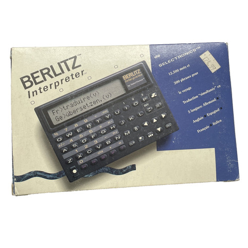 Berlitz dolmetscher vintage - berlitz,