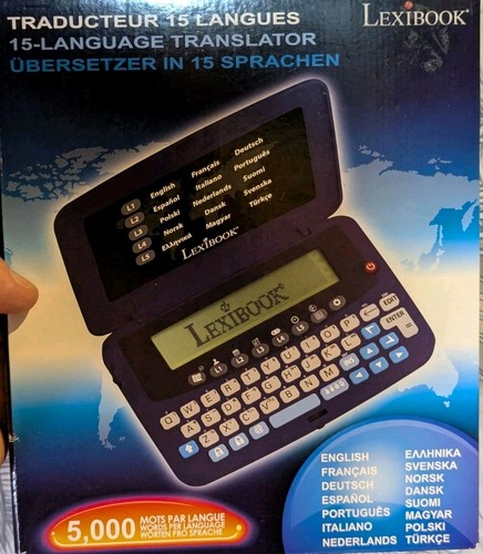 Lexibook ntl1570 language - lexibook,