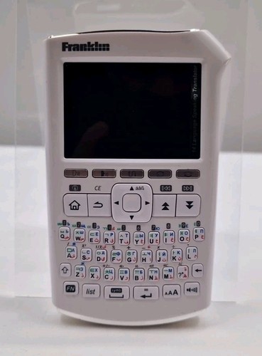 Franklin pocket translator - translator, 14