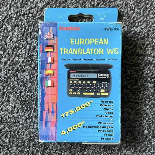 Franklin european translator - franklin,