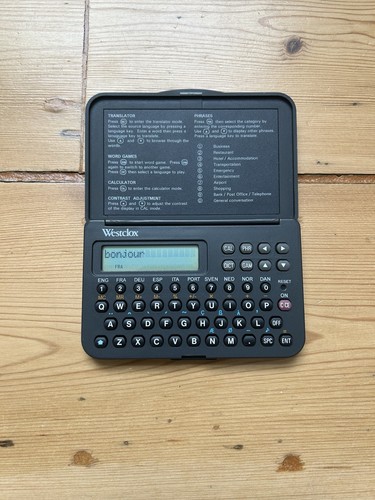 Westclox language translator - language,